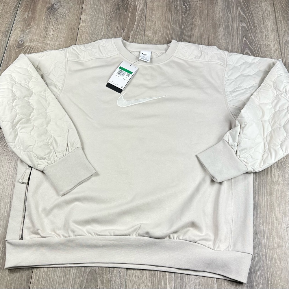 Men's Nike Standard Issue Basketball Crew Neck Sweatshirt FN2667-104 Size XL - Picture 3 of 12